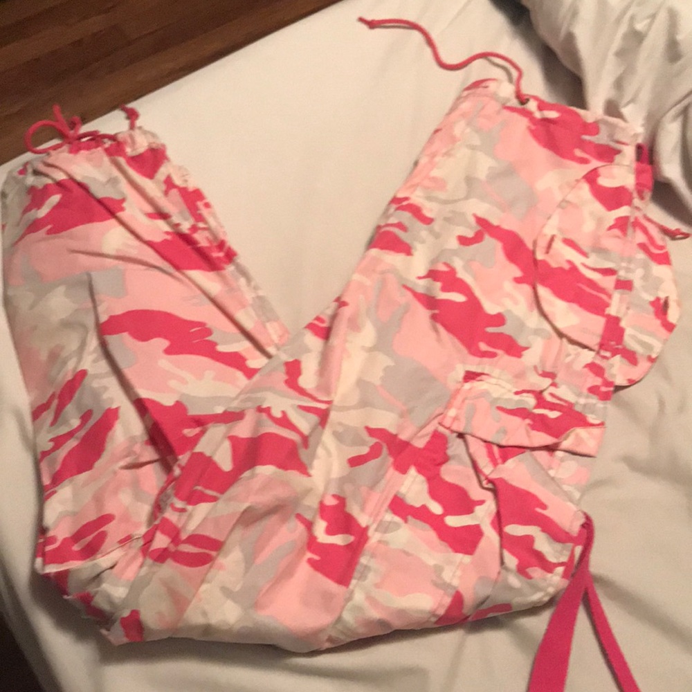 Pink camo UFO pants